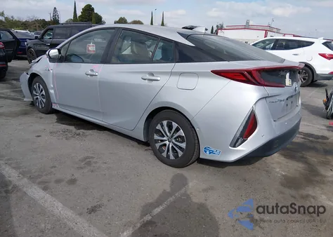 2021 Toyota Prius Prime Limited from USA, damaged, VIN JTDKAMFP1M3183513